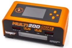 MULTI200DUAL - 2 x 100W 15A - LIPO 1/6S NIMH 1/6S [LI-XX / NI-XX / PB]