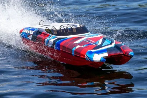 M41 WIDEBODY - RTR CATAMARANO - ROSSO