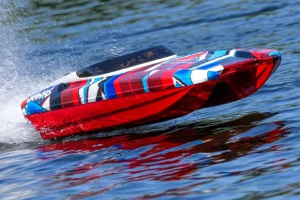 M41 WIDEBODY - RTR CATAMARANO - ROSSO