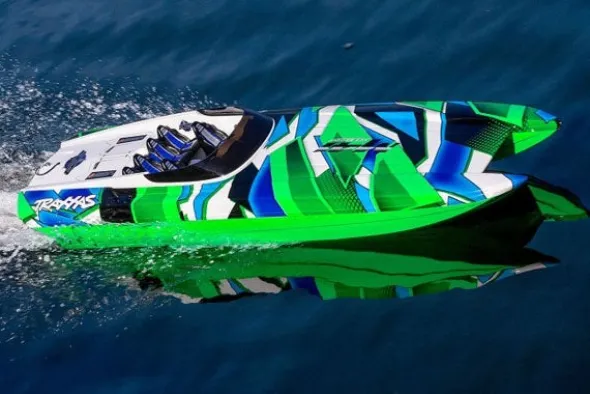 M41 WIDEBODY - RTR CATAMARANO - VERDE