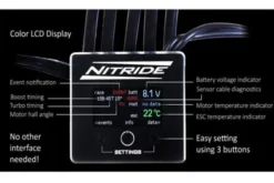 NITRIDE G1 BRUSHLESS 180A 1:10 - ESC