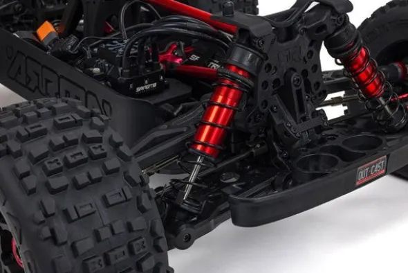 OUTCAST 8S EXB AVC 4X4 BRUSHLESS - RTR STUNT TRUCK 1:5 - NERO