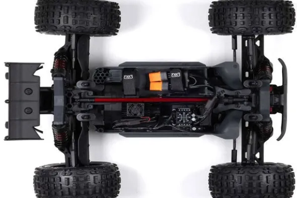 OUTCAST 4S V2 BLX - RTR MONSTER TRUCK 1:10 - GUN METAL