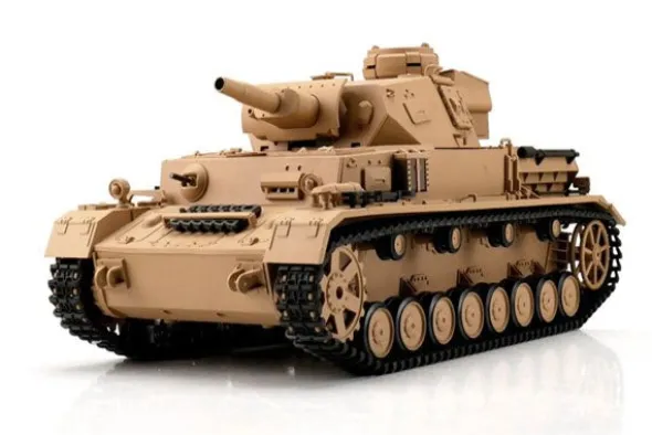 PANZER IV AUSF. F1 SABBIA PALLINI / INFRAROSSI 1:16 - CINGOLI METALLO