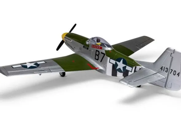P-51D MUSTANG - 1000mm BNF STABILIZZATO
