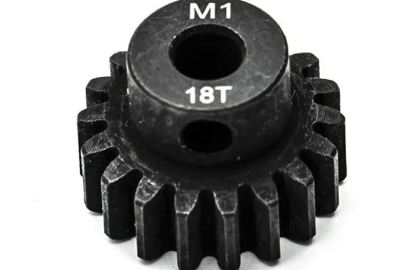 PIGNONE MOTORE M1 18 DENTI 5mm