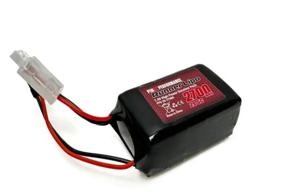 PINK PERFORMANCE RUNNER RX BATTERIA LIPO 2S 7,4V 2700MAH HUMP - JR