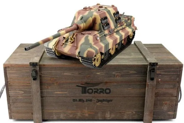 PRO-EDITION JAGDTIGER - PALLINI 1:16 - RINCULO CANNONE
