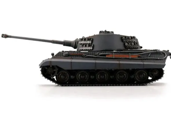 PRO-EDITION KING TIGER - GRIGIO - INFRAROSSI 1:16 - FUMO CANNONE