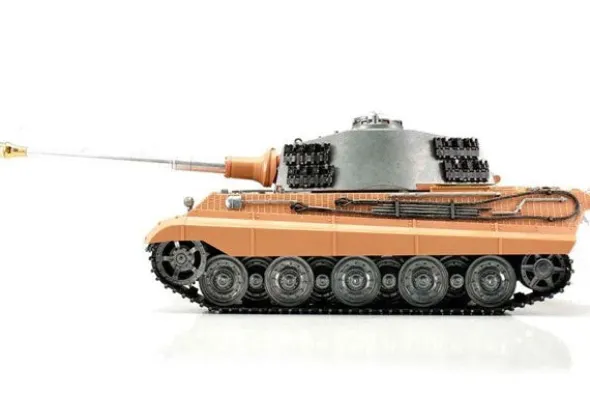 PRO-EDITION KINGTIGER - INFRAROSSI 1:16 - CINGOLI IN METALLO - NON VERNICIATO