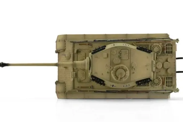 PRO-EDITION KING TIGER - PALLINI 1:16 - SABBIA - FUMO CANNONE