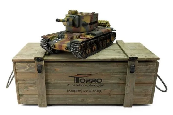 PRO-EDITION KV-2 754(r) - PALLINI 1:16 - MIMETICO - FUMO CANNONE