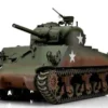 PRO-EDITION M4A3 SHERMAN 75MM VERDE - INFRAROSSI 1:16 - ALTA PRECISIONE