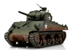 PRO-EDITION M4A3 SHERMAN 75MM VERDE - INFRAROSSI 1:16 - ALTA PRECISIONE