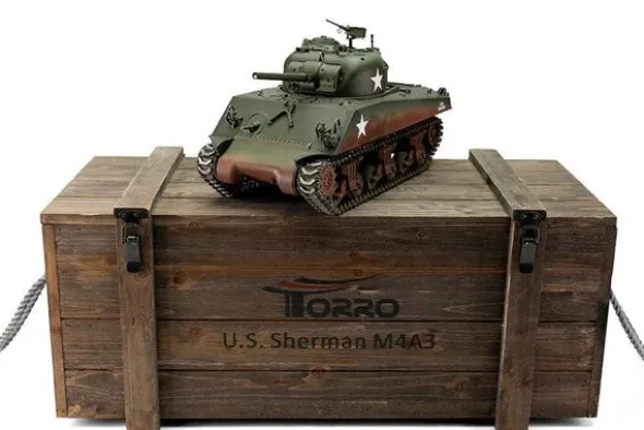 PRO-EDITION M4A3 SHERMAN - PALLINI 1:16 - VERDE