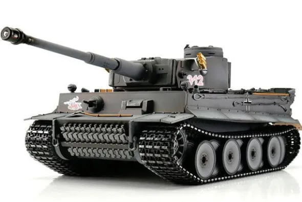 PRO-EDITION TIGER 1 EARLY VERSION - PALLINI 1:16 - FUMO CANNONE