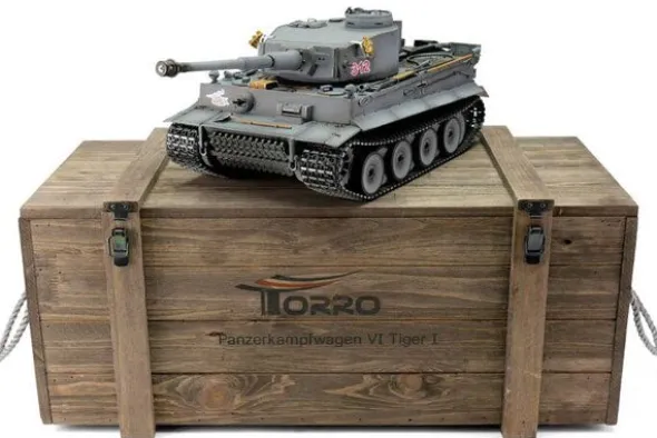 PRO-EDITION TIGER 1 EARLY VERSION - PALLINI 1:16 - FUMO CANNONE