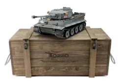 PRO-EDITION TIGER I EARLY VERSION GRIGIO - INFRAROSSI 1:16 - FUMO CANNONE