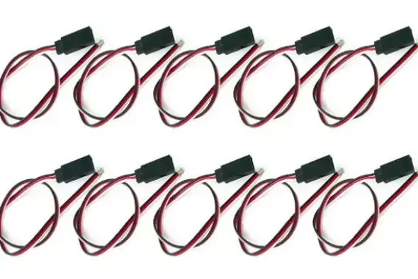 PROLUNGA CAVO FEMMINA SERVO FUTABA 30cm - 10 PEZZI