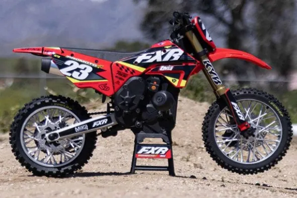 PROMOTO MX - RTR MOTO 1:4 ROSSO