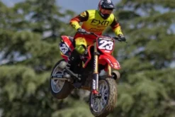 PROMOTO MX - RTR MOTO 1:4 ROSSO