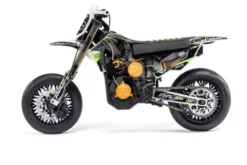 PROMOTO SM FXR SUPERMOTO + BATTERIA E CARICABATTERIA - RTR MOTO 1:4 BIANCO