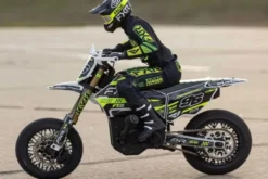 PROMOTO SM FXR SUPERMOTO - RTR MOTO 1:4 BIANCO