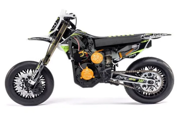 PROMOTO SM FXR SUPERMOTO - RTR MOTO 1:4 BIANCO