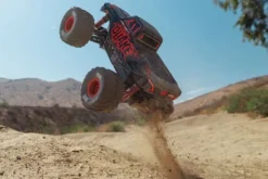 QUAKE GROM BRUSHED 4X4 - RTR MONSTER TRUCK 1:16 - ROSSO