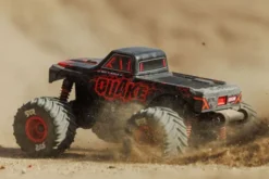 QUAKE GROM BRUSHED 4X4 - RTR MONSTER TRUCK 1:16 - ROSSO