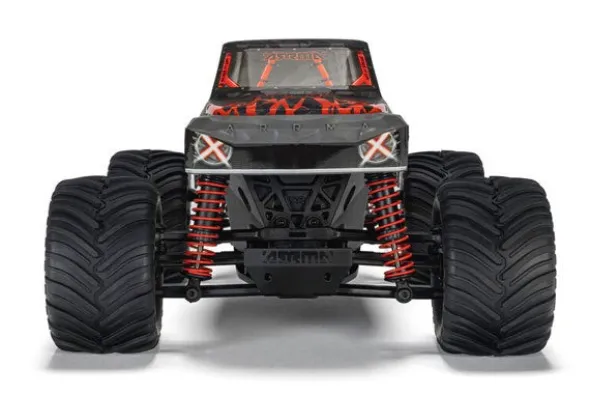 QUAKE GROM BRUSHED 4X4 - RTR MONSTER TRUCK 1:16 - ROSSO