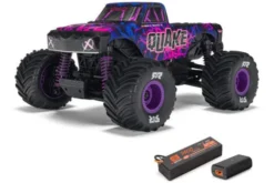QUAKE GROM BRUSHED 4X4 - RTR MONSTER TRUCK 1:16 - VIOLA