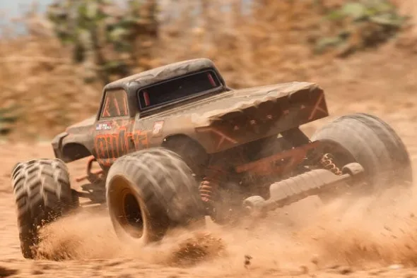 QUAKE 223S DSC 2WD - RTR MONSTER TRUCK 1:10 - ROSSO