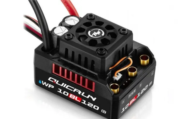QUICRUN WP10BL120 G2 120A 2/4S LIPO - ESC