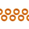 RASAMENTO M3 x 6 x 1 mm ALLUMINIO - 10 PEZZI - ARANCIONE