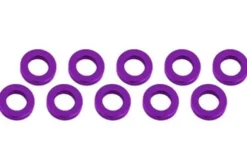 RASAMENTO M3 x 6 x 1 mm ALLUMINIO - 10 PEZZI - VIOLA