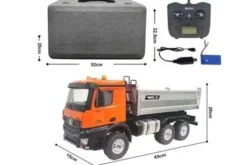 RC 1598 - CAMION DA CAVA IN METALLO RC 14CH - 1:14