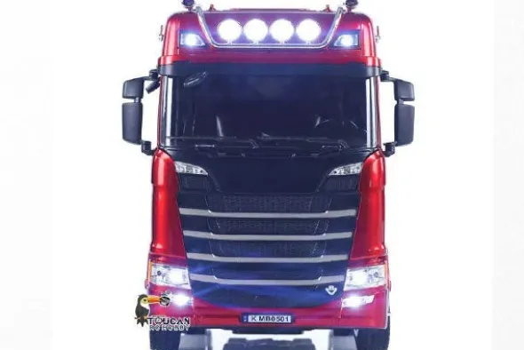 RC 1501 - CAMION SCANIA 770S V8 - 1:18 - ROSSO