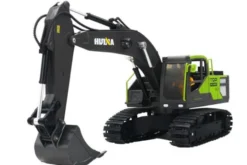 RC 1661 - ESCAVATORE 13CH VERDE 1:18