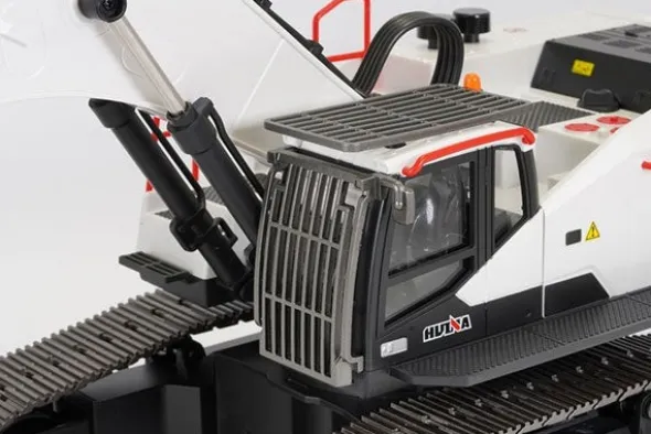RC 1594 - ESCAVATORE IN METALLO - BIANCO - 1:14