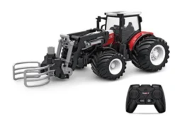 RC 6634K - TRATTORE CON BENNA BALLE FIENO 1:24