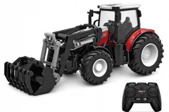 RC 6631K - TRATTORE CON BENNA PER TRONCHI 1:24