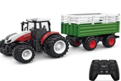 RC 6644K - TRATTORE CON CARRELLO 1:24