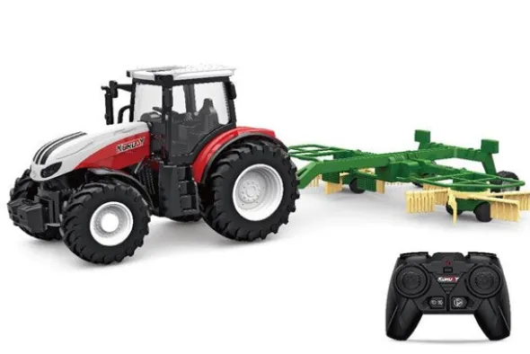 RC 6637 - TRATTORE CON RASTRELLATORE 1:24
