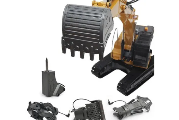 RC 1580 V5 - ESCAVATORE IN METALLO 1:14