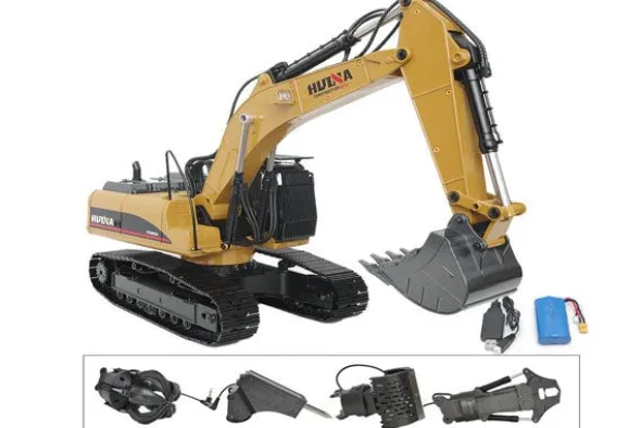 RC 1580 V5 - ESCAVATORE IN METALLO 1:14