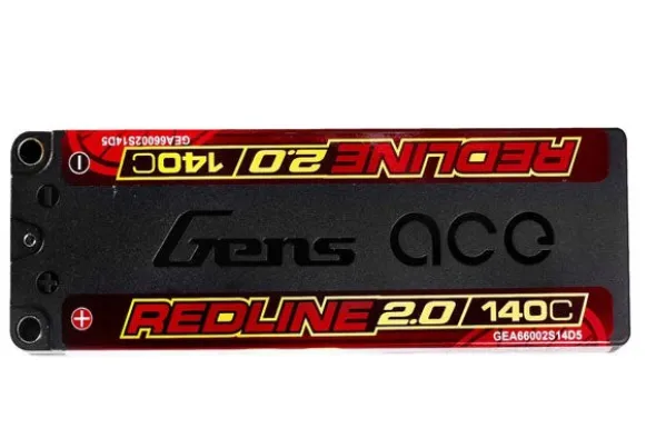 REDLINE 2.0 BATTERIA LIPO 2S HV 7.6V-6600-140C
