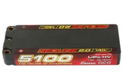 REDLINE 2.0 MID SIZE BATTERIA LIPO 2S HV 7.6V-5100-140C
