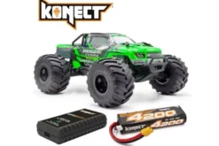 ROGUE TERRA SPORT (SERVO 15KG) BRUSHLESS PACK - RTR MONSTER TRUCK 1:10 - VERDE