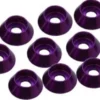 RONDELLA CONICA CILINDRICA M3 ALLUMINIO - 8 PEZZI - VIOLA